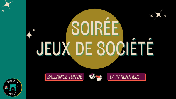 Soirée Jeux de Société